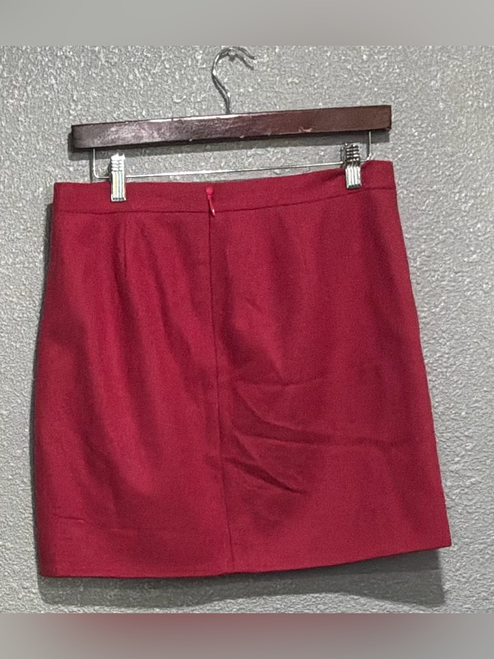 J. Crew Raspberry Red Mini Skirt - Picture 2 of 3